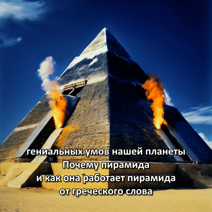 Как фараон построил фару с пирамиды и биореактор